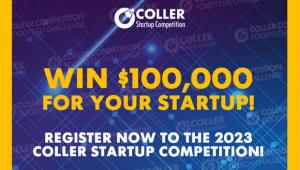 Register Now to the Coller Startup Competition