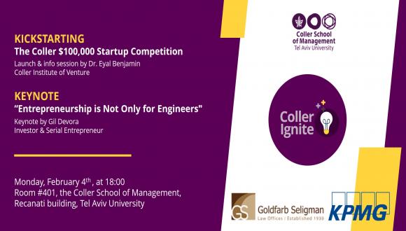  Coller $1,000,000 Startup Competition               