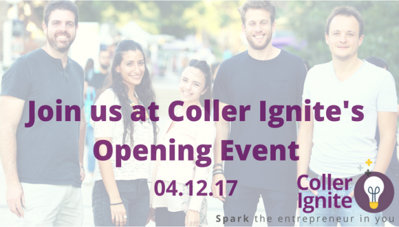 אירוע פתיחה של מועדון היזמות Coller Ignite
