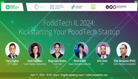 Foodtech Il 2024: Kickstarting  Your Foodtech Startup