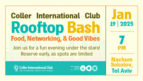 Coller International Club Rooftop Bash - Food, Games, and Good Vibes 