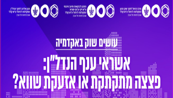 עושים שוק באקדמיה - אשראי ענף הנדל״ן: פצצה מתקתקת או אזעקת שווא?